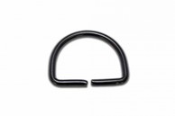 SUBGH017 - D-ring 50mm inox aperto nero