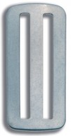 SUBGI014 - Fermapiombo alluminio liscio